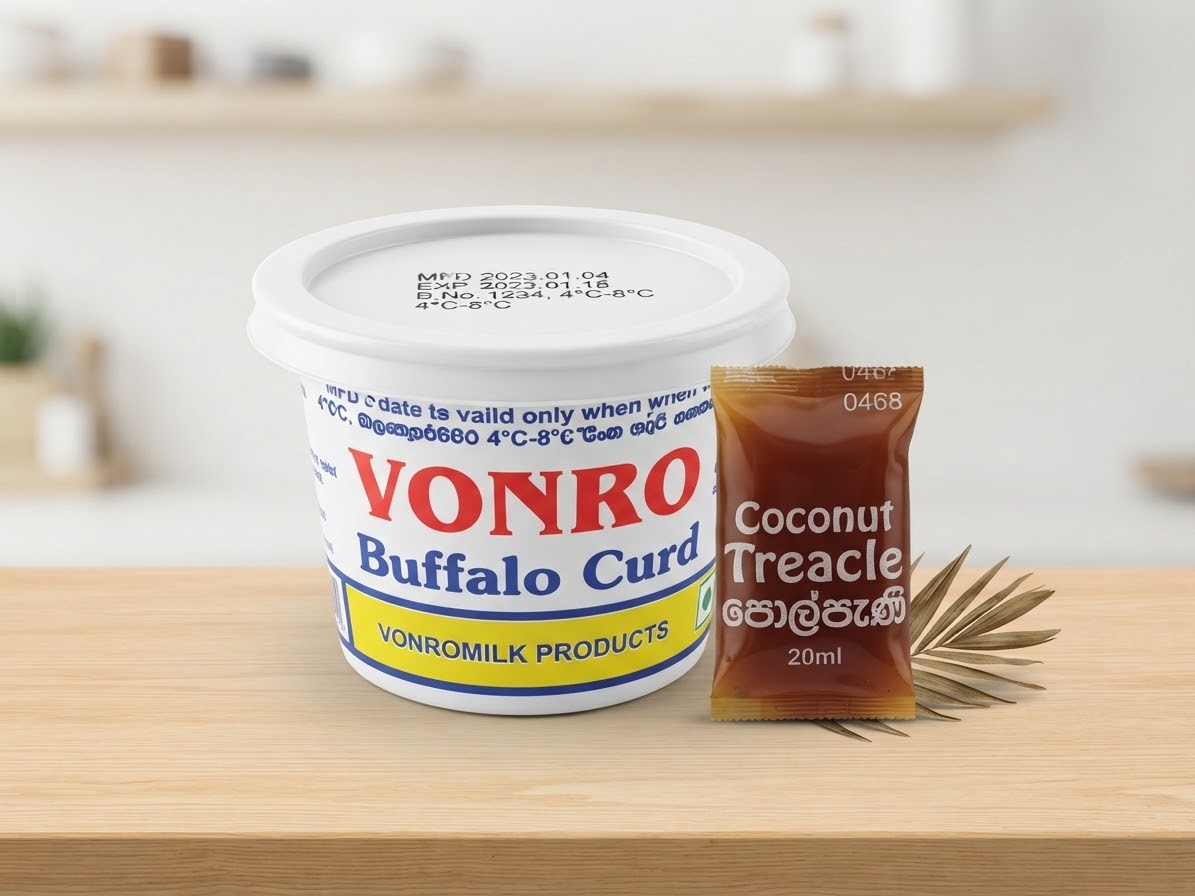 BUFFALO CURD With coconut treacle